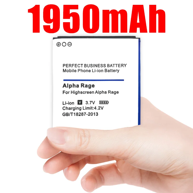 1950mah Battery for Highscreen Alpha Rage | Mobile Phone Batteries