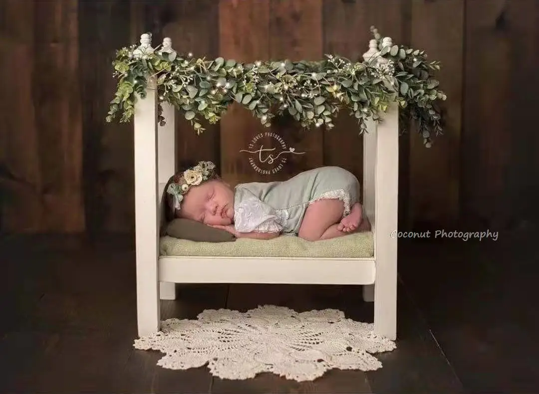 Кокосовый реквизит для фотосъемки новорожденных в европейском и американском