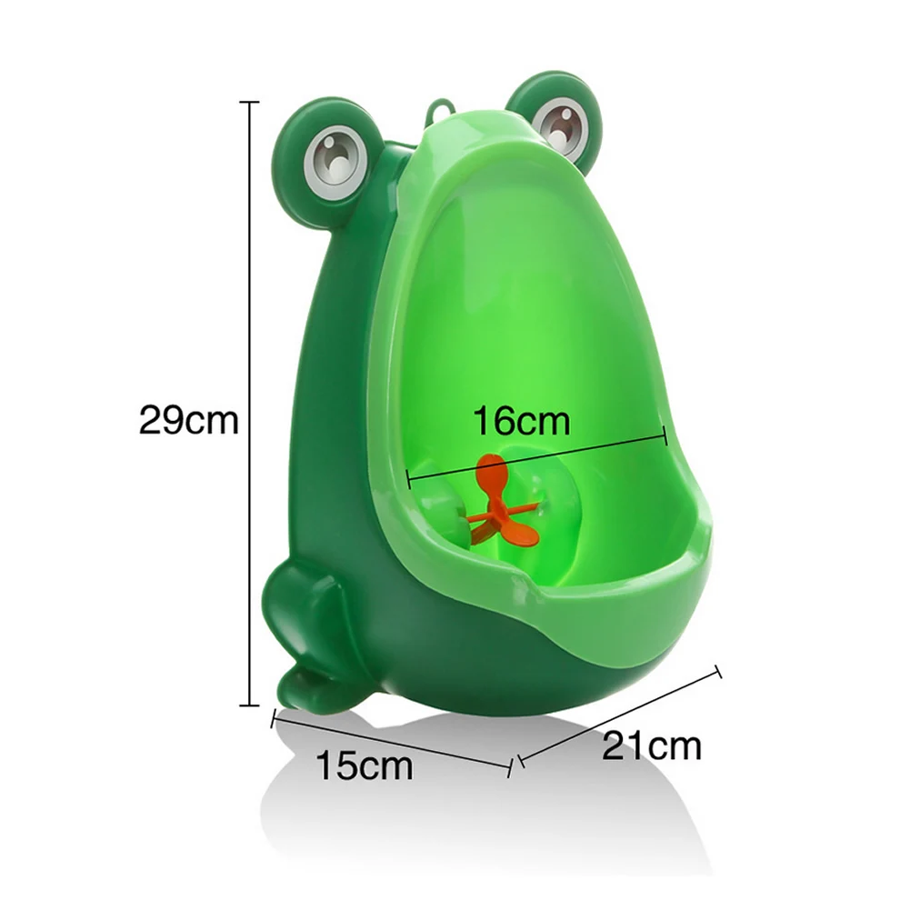

Frog Plastic Baby Boys Children Pee Potty Toilet Training Kids Urinal Bathroom