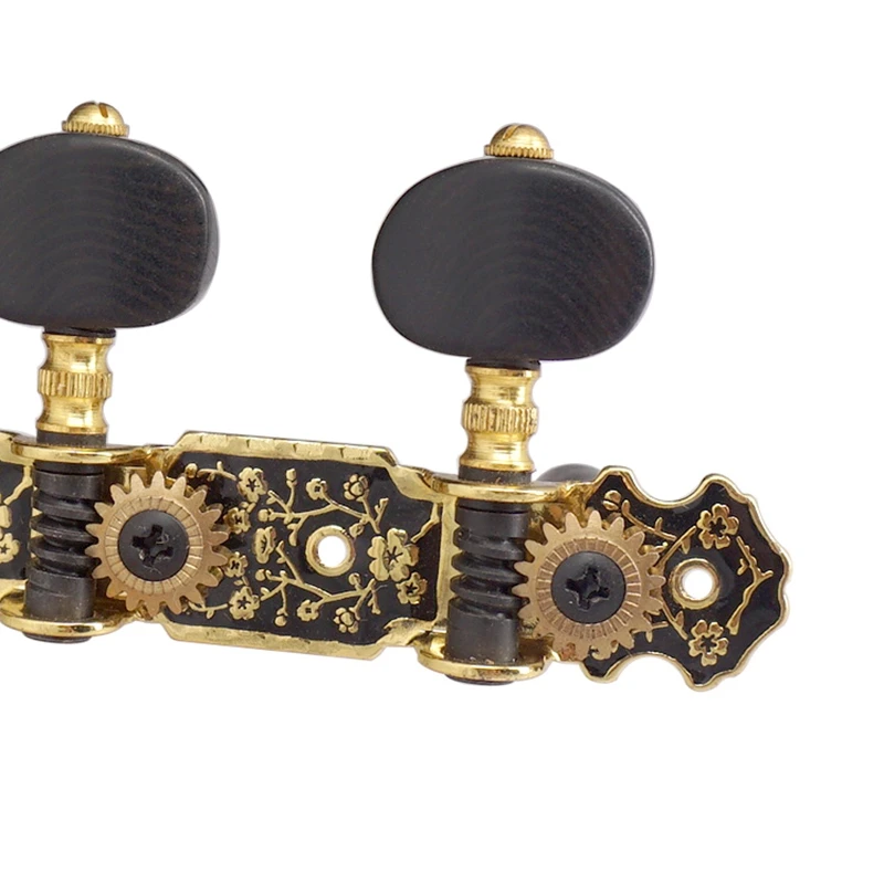 

1:18 Classical Guitar Tunes Guitar Machine Head Wooden Buttons Tuning Pegs