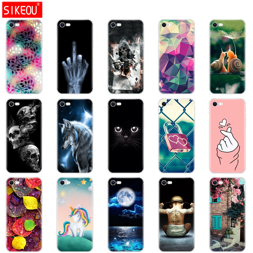 Силиконовый чехол для iphone 5S 5 s se 4 4S из мягкого ТПУ телефона Apple iPhone 6 plus Fundas coque etui