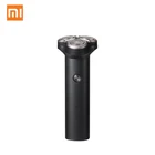 Электробритва XIAOMI MIJIA S300 для мужчин, триммер для бороды с тремя лезвиями, водонепроницаемая моющаяся IPX7