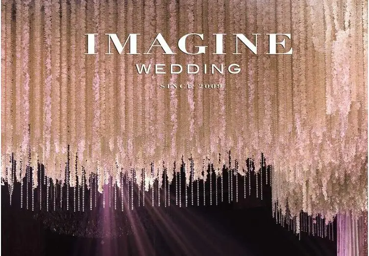 Новое поступление элегантные лианы орхидеи глицинии каждая полоска 50 см длинные