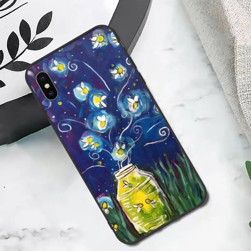 

Firefly bling Phone Case for iPhone 11 12 mini pro XS MAX 8 7 6 6S Plus X 5S SE 2020 XR