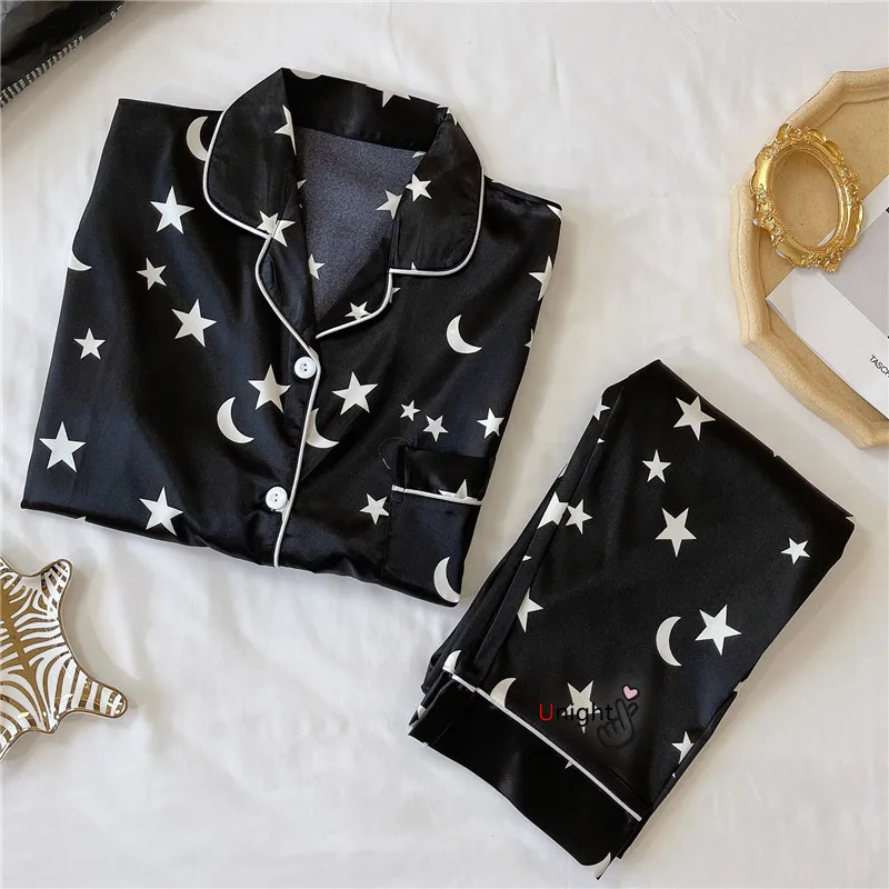 Женские атласные костюм ночная рубашка шелковая ночнушка Одежда Домашняя одежда