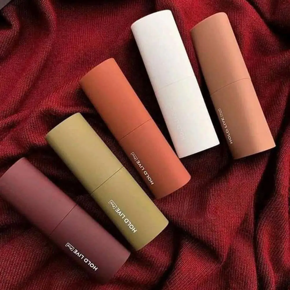 Pumpkin Lipstick Cream Cat Shape Long Lasting Waterproof 5 Colors Batom Matte Nude For Perfect Look Beauty Women Girls |