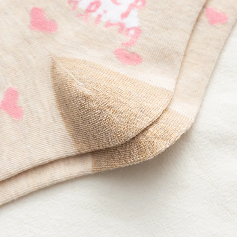 Новогодние дешевые милые кавайные Компрессионные носки Харадзюку для женщин с