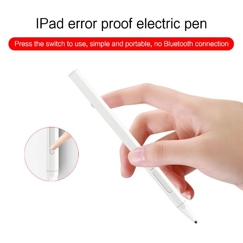 Стилус для активного рисования емкостная ручка iPad Pro 12 9 11 2020 Air3 10 2 7 2018 mini5