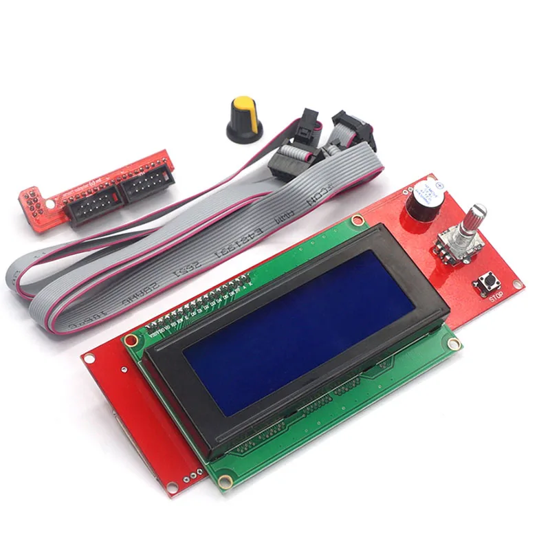 Контроллер смарт-дисплея Ramps 1 4 2004 ЖК-контроллер с адаптером подходит для