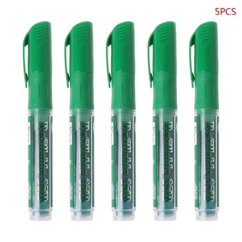 5 шт. многоразовые маркеры со стираемыми чернилами | Канцтовары для офиса и дома