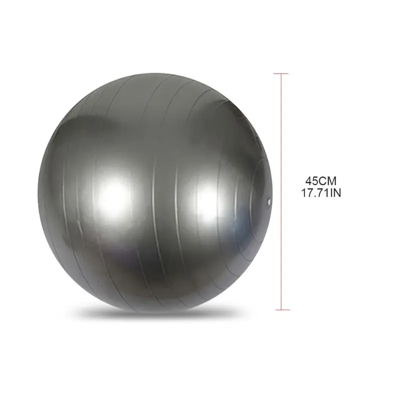 

2021 New Exercise Ball For Fitness Stability Balance Yoga Workout Guide Quick Pump Design