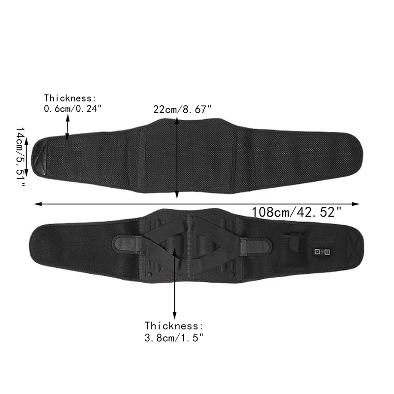 

Adjustable Magnetic Back Support Belt Posture Corrector Support Back Shoulder Brace Body Shaper Belt Unisex Plus Size Shapewear