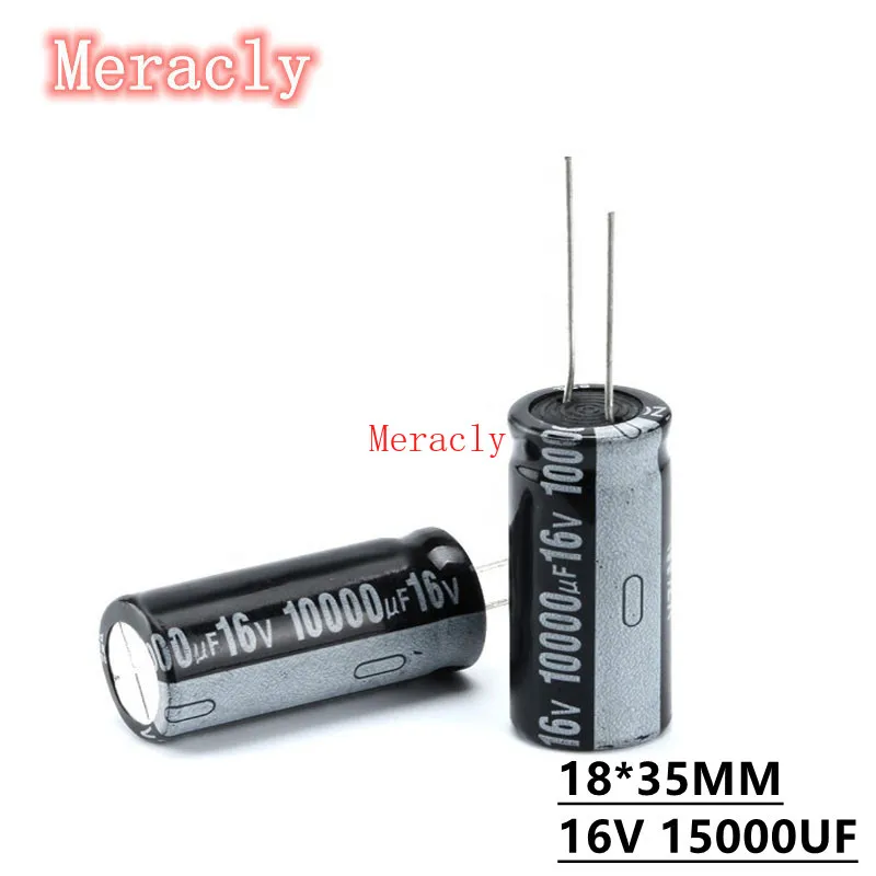 5 шт. высокочастотный алюминиевый электролитический конденсатор с низким