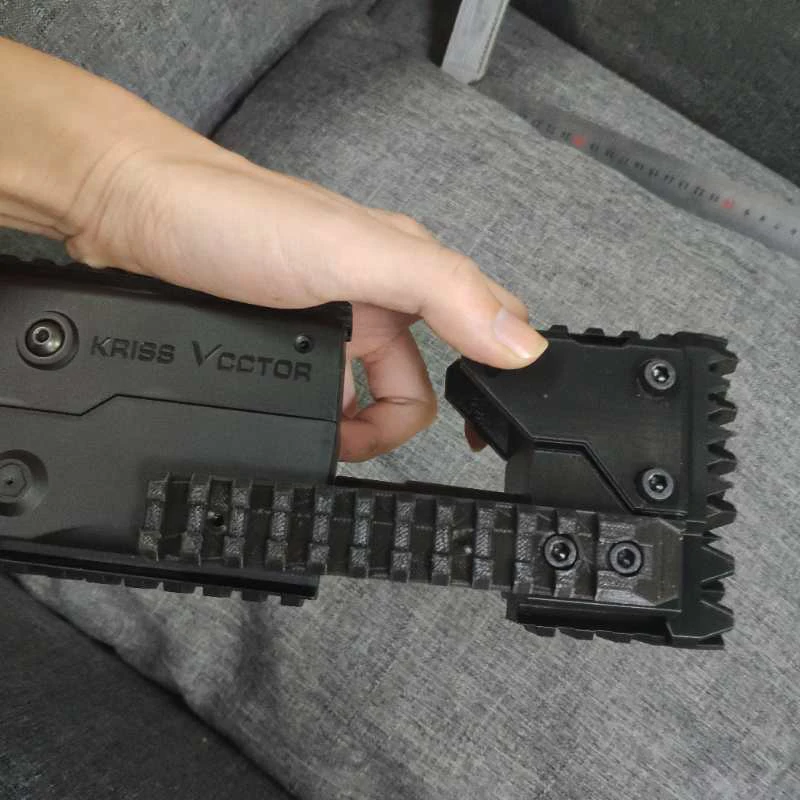 

Zhenduo Toy attack head hop up Kriss Vector Gun Gel Ball Blaster Accessories Childrens Hobby Christmas Gift