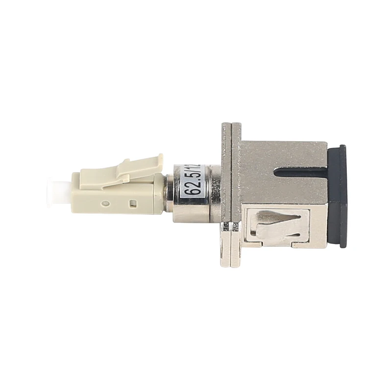 SC female LC male multimode MM62.5/125 Волоконно оптический адаптер переходной фланец
