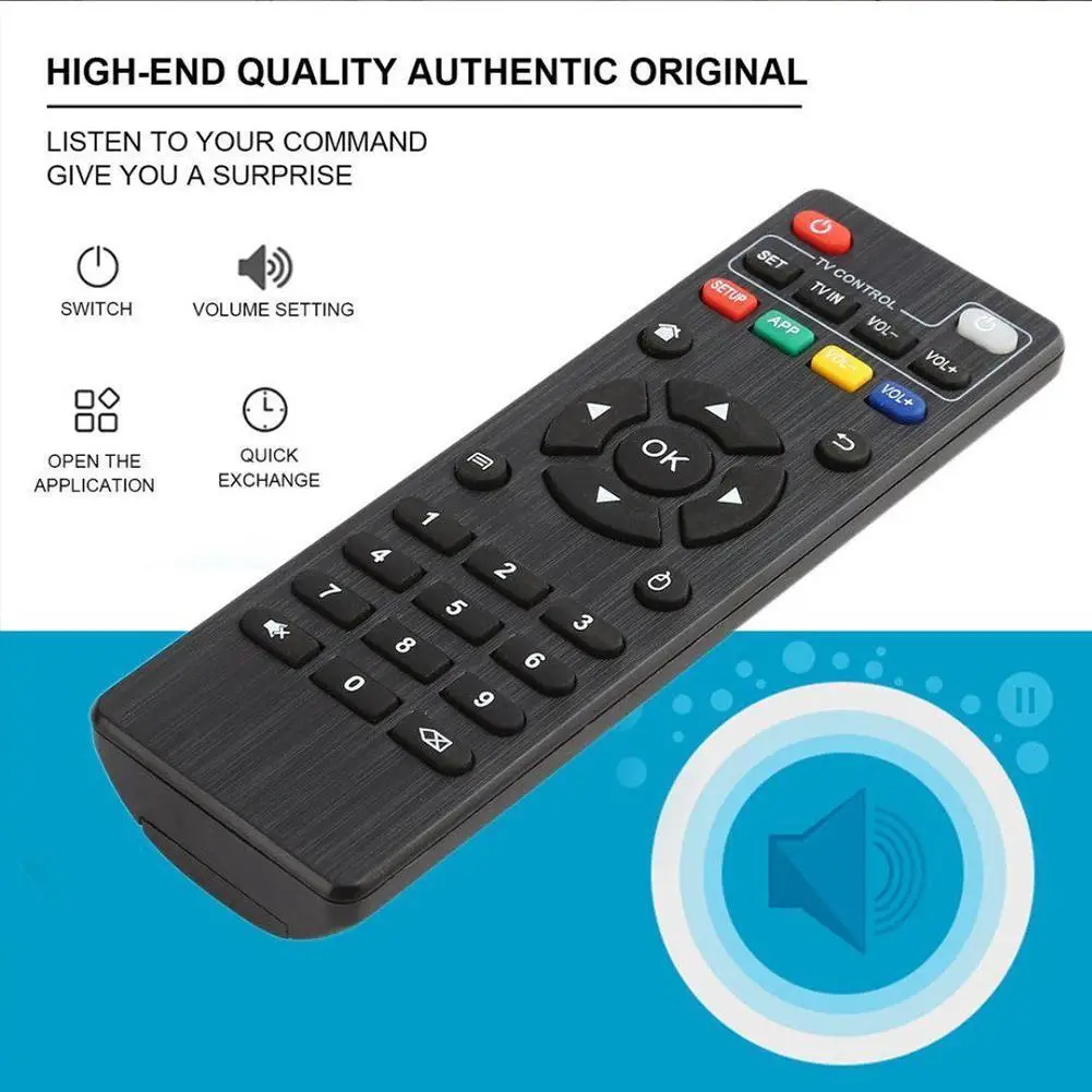 

1PCS Wireless Replacement Remote Control For MXQ 4K Pro Box mini T95M Android H96 T95N M8S TV Box TV MXQ For Android Smart S3Y8