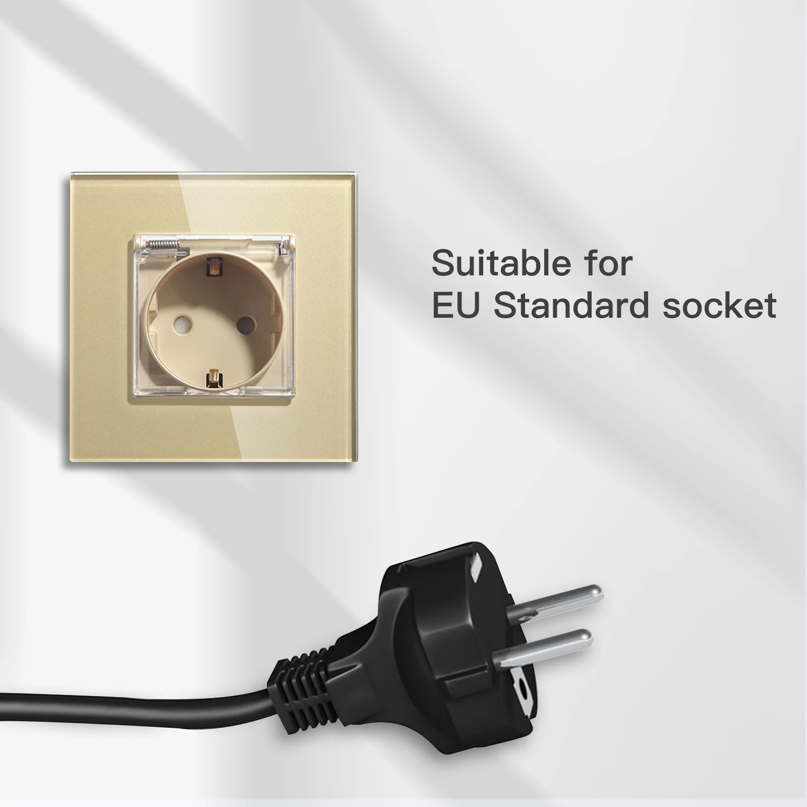 Евророзетка настенная водонепроницаемая 16 А с тройной крышкой | Строительство и