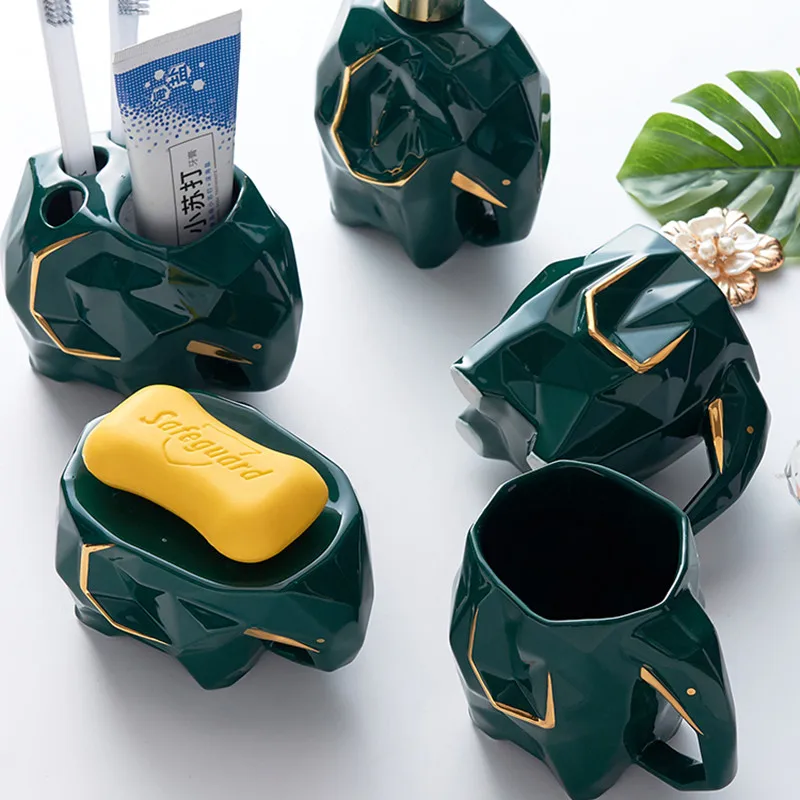 

Bathroom Accessories Sets Ceramic Bathroom Furniture Sets Soap Dish Holder Bathroom Decor Home Accessories Toilet Accessories