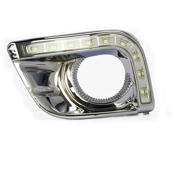 Дневные ходовые огни противотуманные светодиодсветодиодный дневные для Toyota Prado