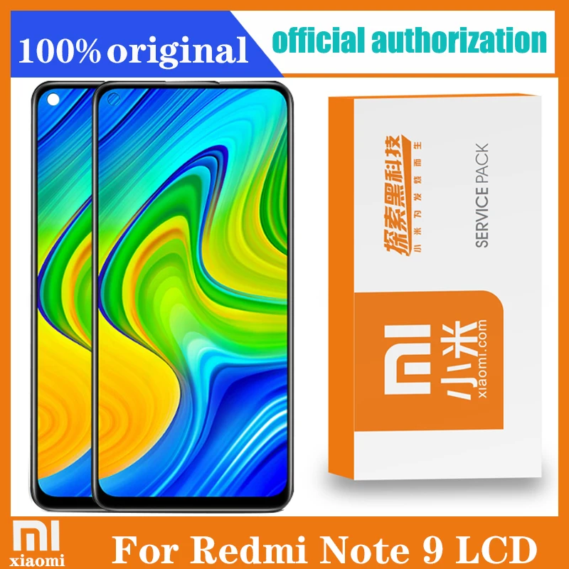 ЖК-дисплей 6 53 дюйма для Xiaomi Redmi Note 9 сменный сенсорный экран с дигитайзером в сборе