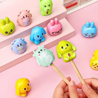 detachable durable smooth surface pencil sharpeners eco friendly manual pencil sharpeners animal shape for children
