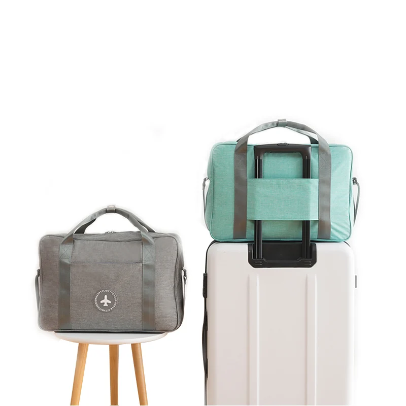 Складные Водонепроницаемые дорожные сумки из ткани Оксфорд женские складные