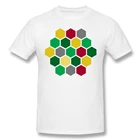 Мужская футболка с коротким рукавом, красная Минималистичная футболка с коротким рукавом, 2021