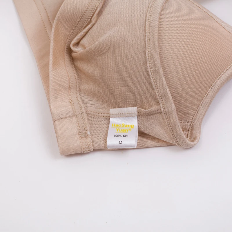 Спортивный бюстгальтер без ободков трикотажный Шелковый жилет под ремешком B95006 |