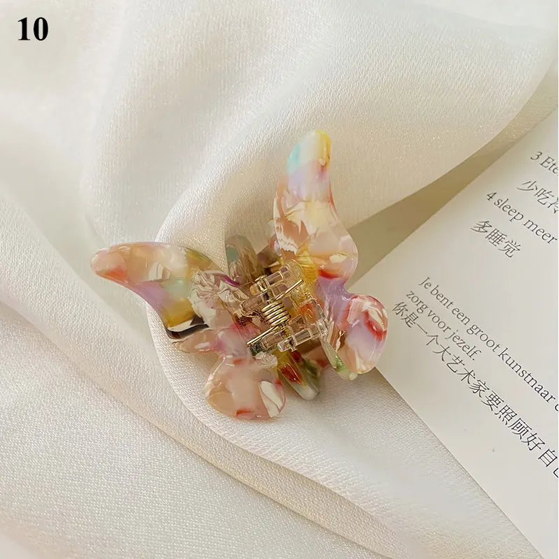 

Butterfly Hair Claw Acrylic Hair Accessories Acetate Resin Hairpin Sweet Fairy