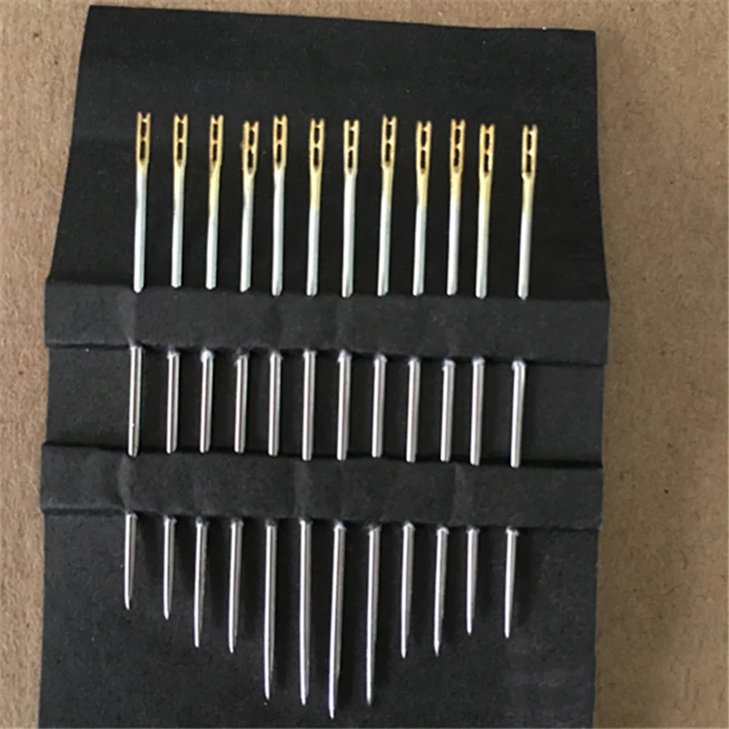 Самонарезные иглы разных размеров нитки швейные штифты Позолоченные K888 | Дом и