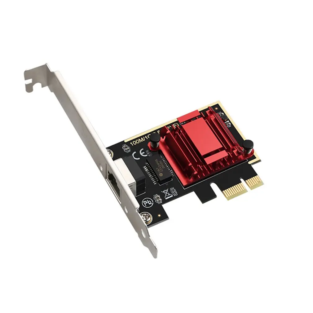 

Сетевая карта PCIE для игр, 2500 Мбит/с, 10/100 Мбит/с