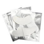 50 пар накладки для ресниц гелевые накладки прививки ресниц накладки для наращивания ресниц бумажные наклейки серебряные косметические обертки инструменты