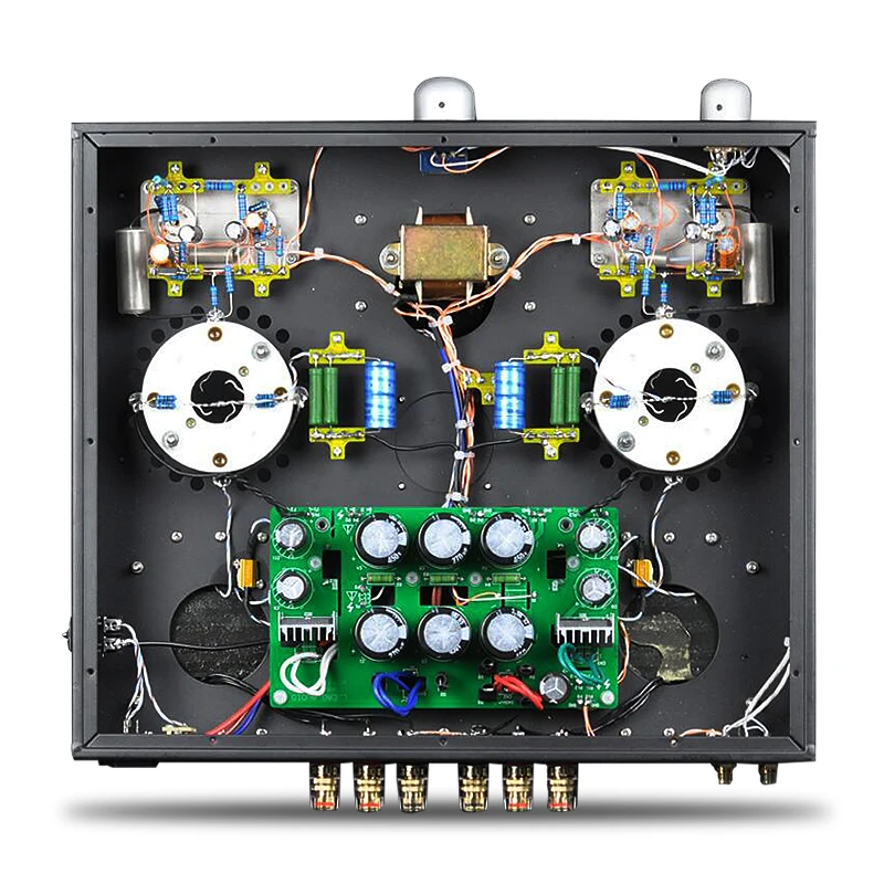 Nobsound Hi-Fi 211 вакуумный ламповый усилитель одиночный класс А стерео аудио усилитель клапана мощности 20 Вт+ 20 Вт
