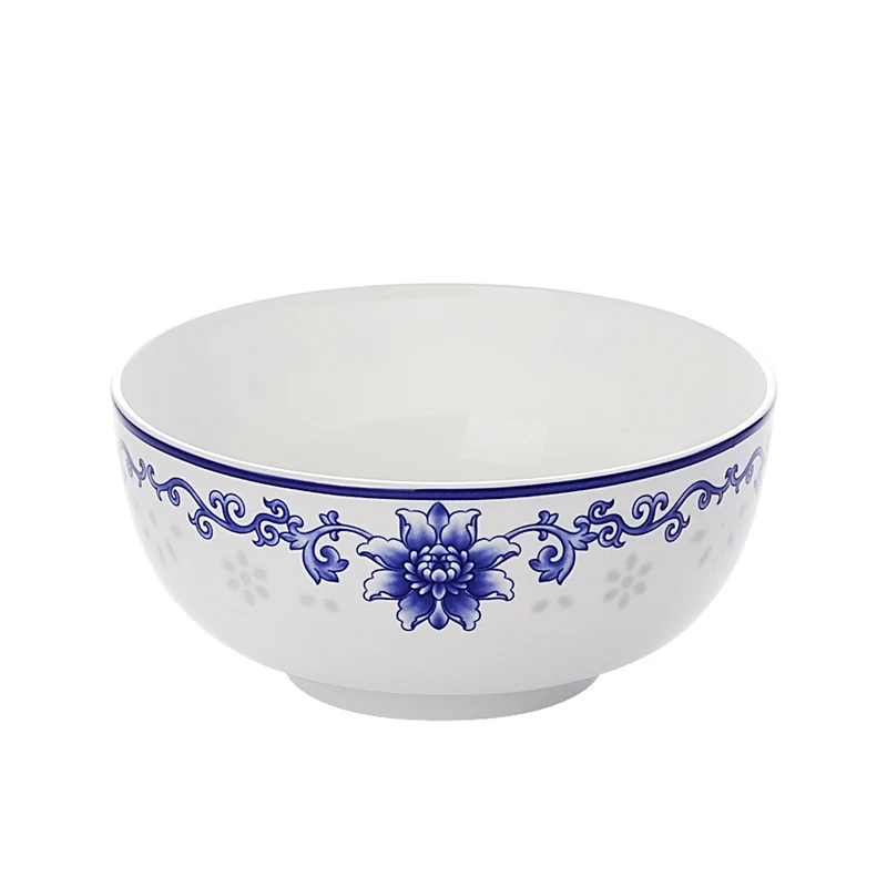 5 дюймов пиалы для лапши рамен синий и белый фарфор посуда Цзиндэчжэнь