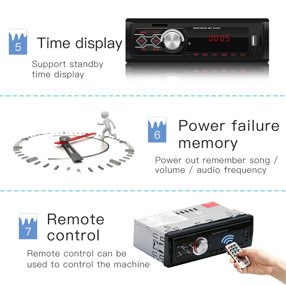 LTBFM стиль 12 в радио 1 din " mp3 плеер FM стерео для автомобиля с USB SD AUX-IN in-dash автомобильный Радио плеер Авто аудио, дистанционное управление