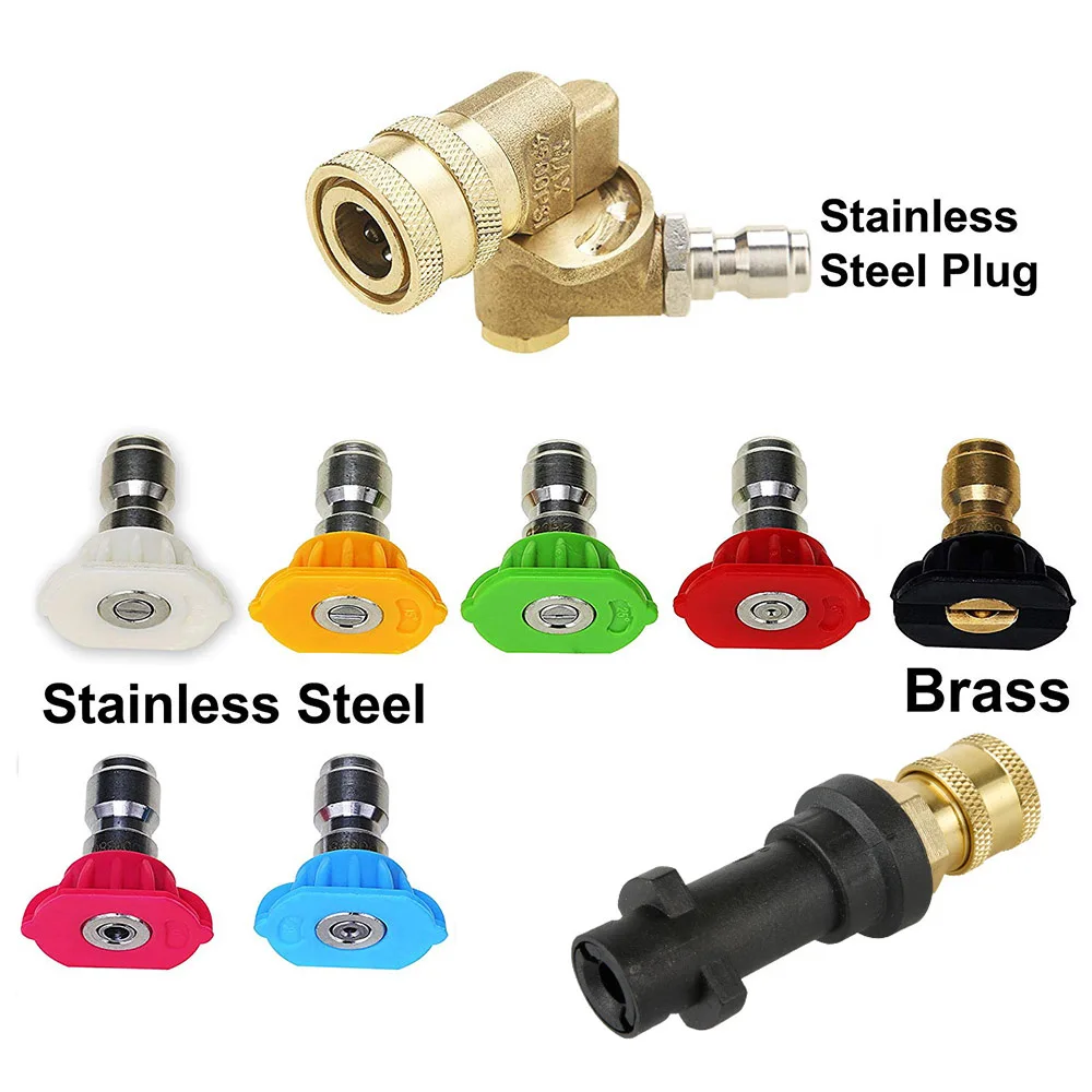

Water Gun Adapter K2-K7 High Pressure Water Gun Union High Pressure Foam Pot Modification Accessories Watergun Nozzle