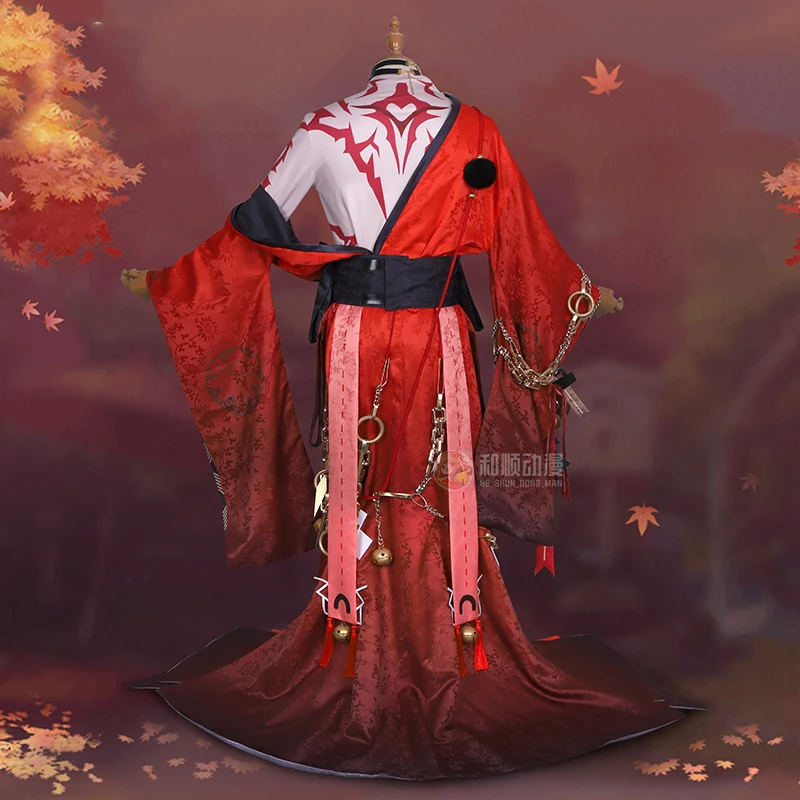 Косплей-костюм COS-HoHo из аниме Onmyoji Onikiri DianZang Skin великолепное кимоно костюм для