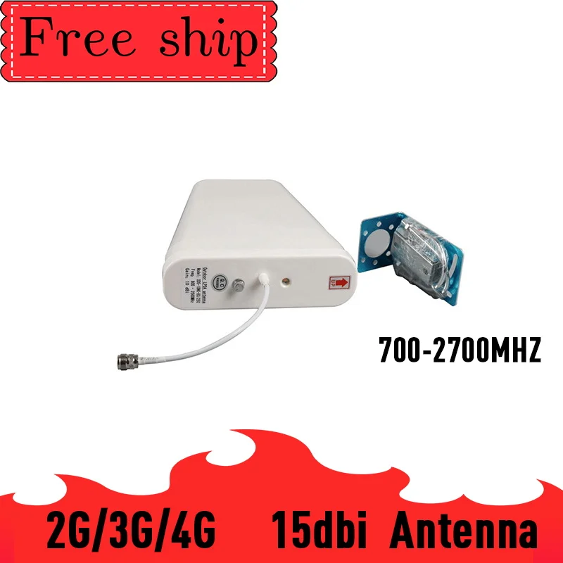 Усилитель сигнала сотового телефона 15dBi антенна GSM 3G 4G LTE Log периодическая внешняя