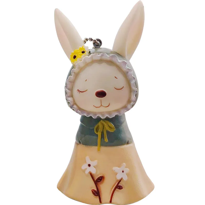 2020 прекрасная мягкая сад брелок для ключей кролик мультфильм животных Брелоки в