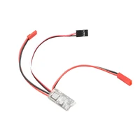 1pcs 10a brushed esc 1 3s two way motor speed controller with brakewithout brake 1a bec for rc vehicle car boat model