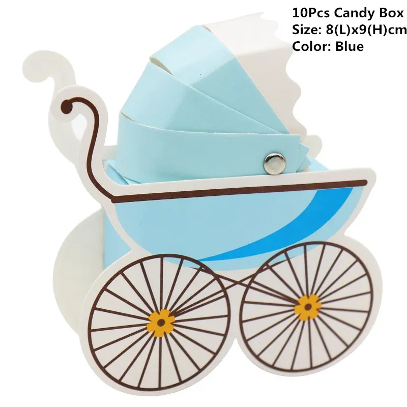 10 шт./лот коробки для конфет Baby Shower вечерние мультяшный мешок для подарков детские праздничные сувениры шоколадные конфеты мешок день рождения свадебное украшение - Цвет: 8