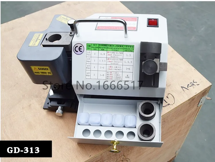 Портативный 3 13 мм Концевая мельница шлифовальный станок точилка с 5 шт коллеты GD