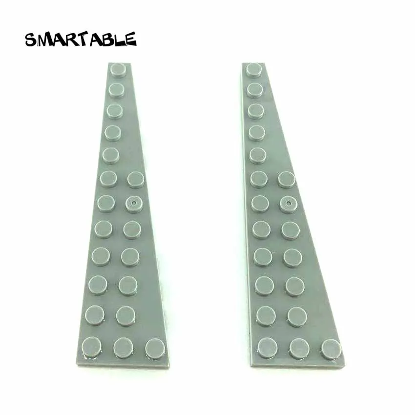 Клиновидная пластина Smartable 3x12 строительные блоки правой формы MOC детали сделай