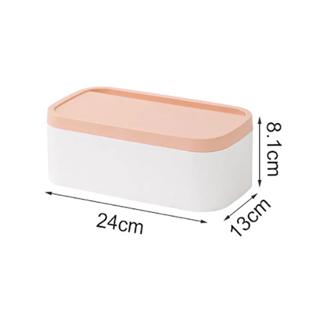 

Desktop Face Mask Storage Box With Lid Mask Storage Box Cosmetic Jewelry Box Disposable Masks Storage Container J50