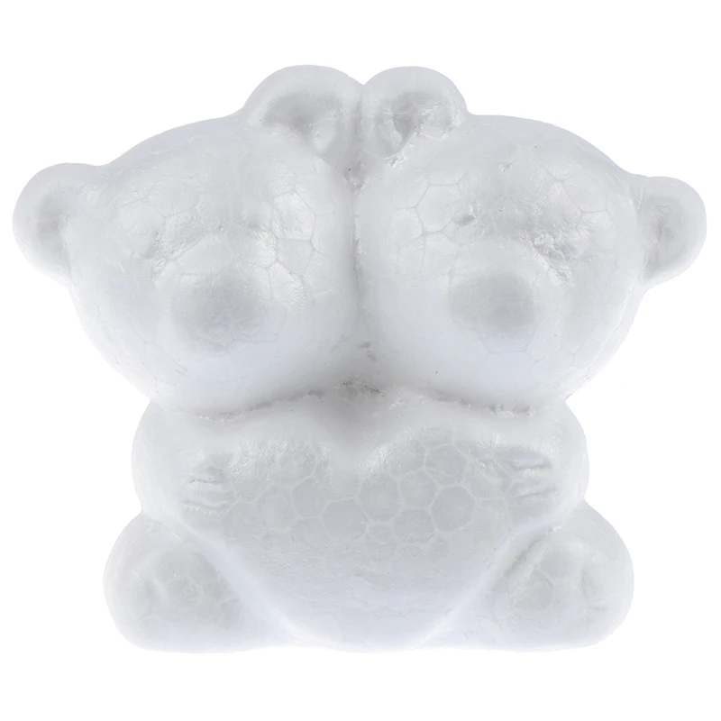 1pcs Modelling Polystyrene Foam Bear White Craft Balls For DIY Christmas Party Decoration Supplies Gifts | Дом и сад