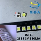 Светодиодная подсветка для lg jufei, Сеул, 1000, 1210, 3528, 3-2835 В, 1 Вт, 92 л, холодный белый, 3,6-Ма, шт.