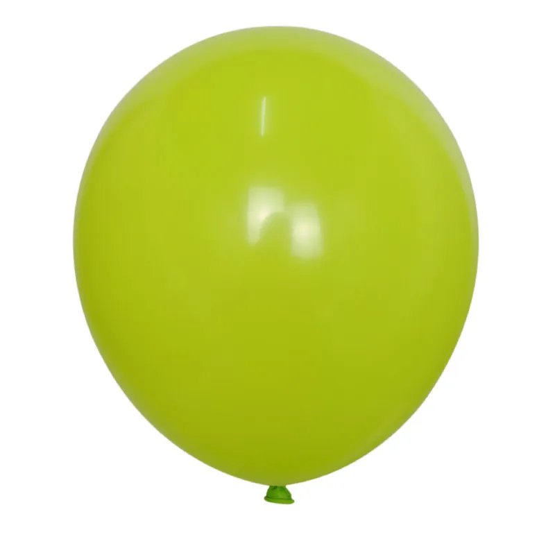 light green 25 шт./лот, утолщенные 10 дюймов, коричневый, белый цвет, кожа, прозрачный цвет, латекс, Гелиевый шар, украшения для свадьбы дня рождения, игрушки, мяч, подарки - Цвет: light green