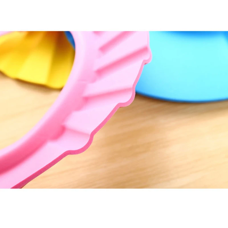 

Baby Shower Caps Adjustable Shampoo Cap Waterproof Ear Protection Shampoo Bathing Shower Cap Wash Hair Visor Caps Bathing Hat