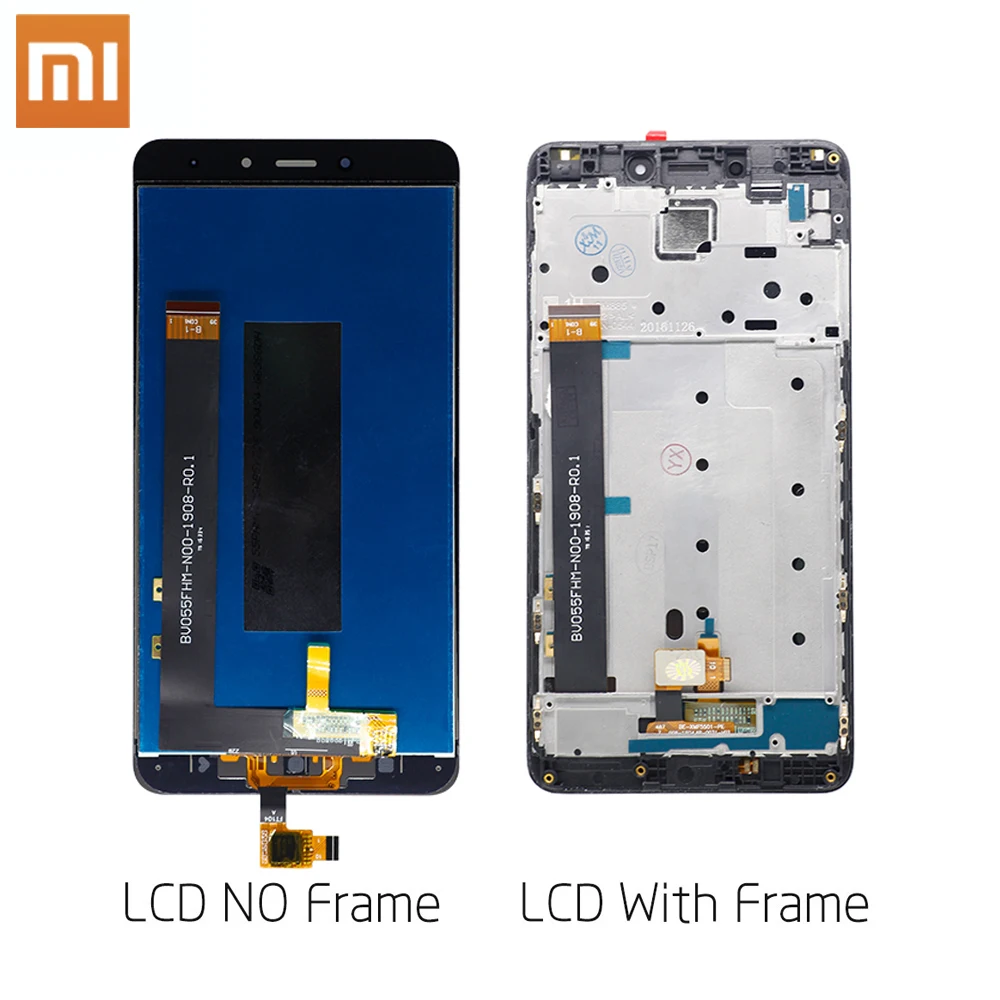 Xiao mi lcd сенсорный экран с рамкой дисплей для Xiaomi Redmi Note 4 MTK Helio X20 5,5 дюймов Замена ЖК-дисплей s дисплей