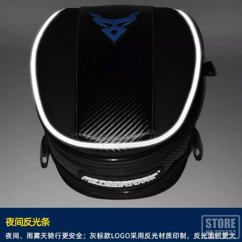

2021 Motorcycle Bag Waterproof Mochila Moto Multi-functional Motocross Tail Bag High Capacity Motorcycle Backpack